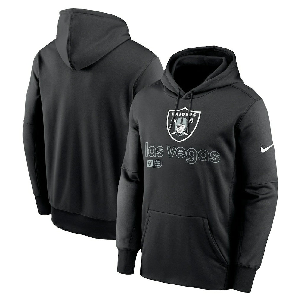 Las Vegas Raiders Performance Pullover Hoodie Black | Nike for Sale