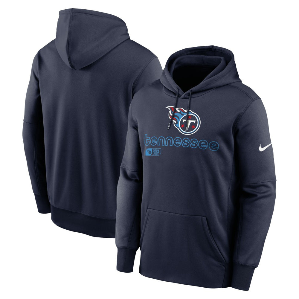 Tennessee Titans Performance Pullover Hoodie Navy | Nike for Sale