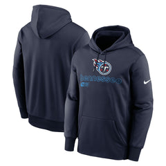 Tennessee Titans Performance Pullover Hoodie Navy | Nike for Sale