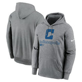 Indianapolis Colts Performance Pullover Hoodie Heather Gray | Nike for Sale