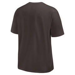 Cleveland Browns Rewind Heavy Max90 Pocket T-Shirt Brown | Nike for Sale