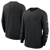 Carolina Panthers Rewind Heavy Max90 Pocket Long Sleeve T-Shirt Black | Nike for Sale