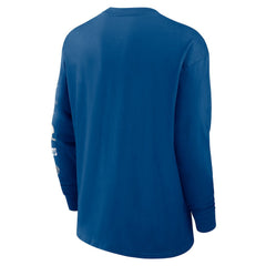 Indianapolis Colts Rewind Heavy Max90 Pocket Long Sleeve T-Shirt Royal | Nike for Sale
