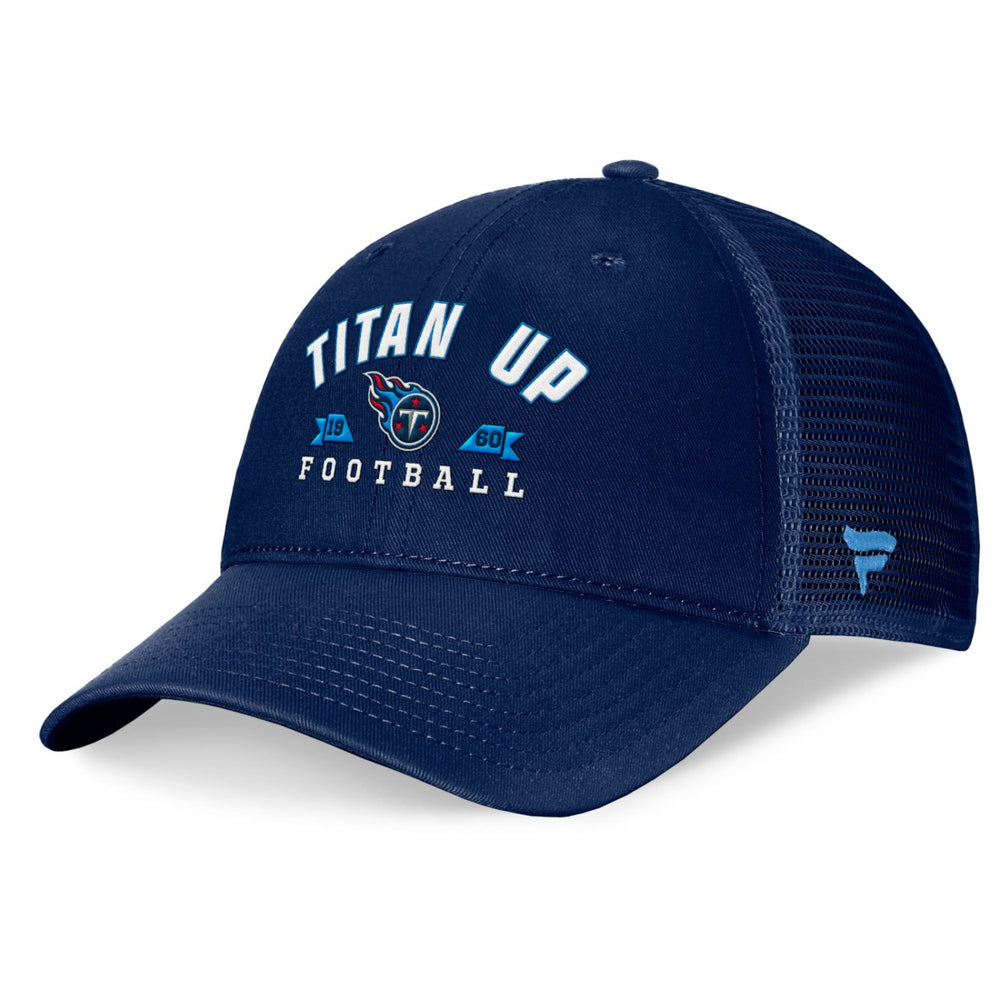 Tennessee Titans Timeout Trucker Adjustable Hat Navy | Fanatics