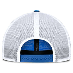 Los Angeles Chargers Challenge Trucker Adjustable Hat Heather Powder Blue | Fanatics