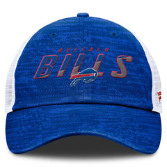 Buffalo Bills Challenge Trucker Adjustable Hat Heather Royal | Fanatics