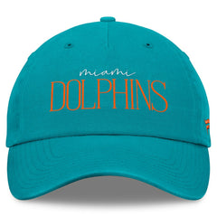 Miami Dolphins Women's Review Unstructured Adjustable Hat Aqua | Fanatics