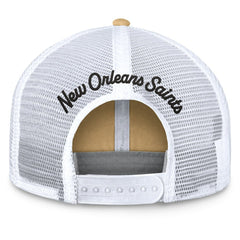 New Orleans Saints Women's Slogan Trucker Adjustable Hat Gold | Fanatics