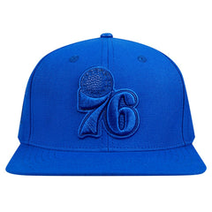Philadelphia 76ers Pro Standard Triple Tonal Snapback Hat Royal - NBA