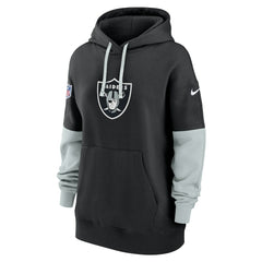 Las Vegas Raiders Women's Sideline Essential Hoodie Black | Nike for Sale
