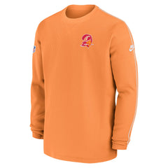 Tampa Bay Buccaneers Alternate Logo Coach Long Sleeve Top Orange | Nike for Sale