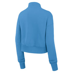 Tennessee Titans Women's Rewind Phoenix Half-Zip Sweatshirt Light Blue | Nike for Sale