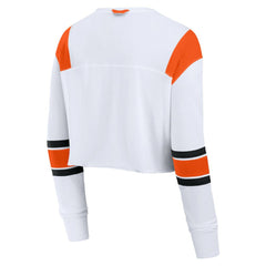 San Francisco Giants Fanatics Women's Stretch Cropped Fashion Long Sleeve T-Shirt - MLB