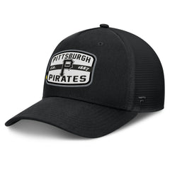 Pittsburgh Pirates Fanatics Team Patch A-Frame Trucker Snapback Hat - MLB