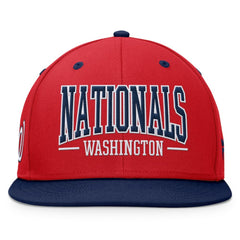 Washington Nationals Fanatics Fundamental Bold Snapback Hat - MLB