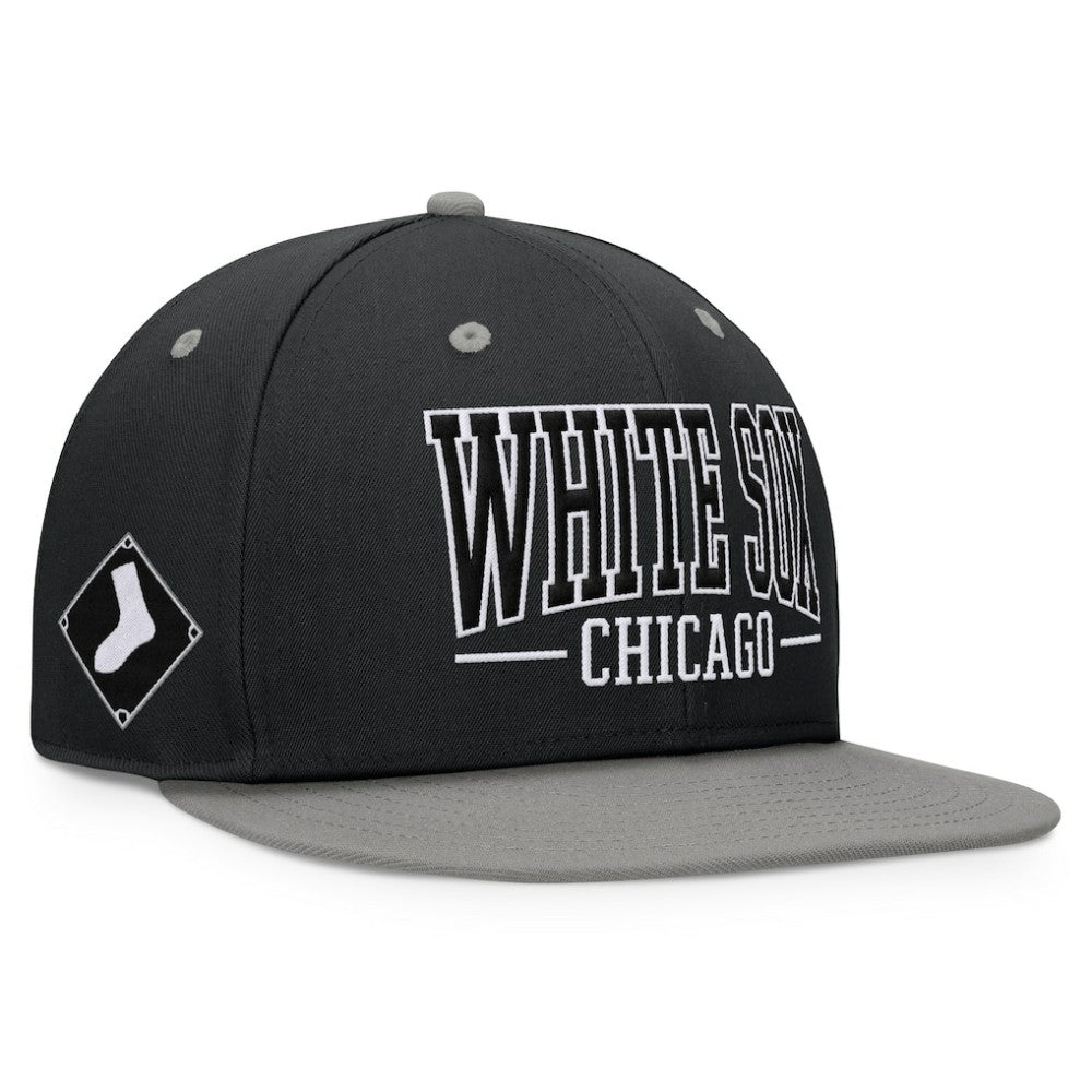 Chicago White Sox Fanatics Fundamental Bold Snapback Hat - MLB