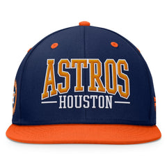 Houston Astros Fanatics Fundamental Bold Snapback Hat - MLB