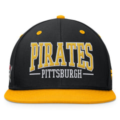 Pittsburgh Pirates Fanatics Fundamental Bold Snapback Hat - MLB