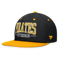 Pittsburgh Pirates Fanatics Fundamental Bold Snapback Hat - MLB