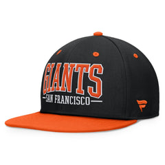 San Francisco Giants Fanatics Fundamental Bold Snapback Hat - MLB