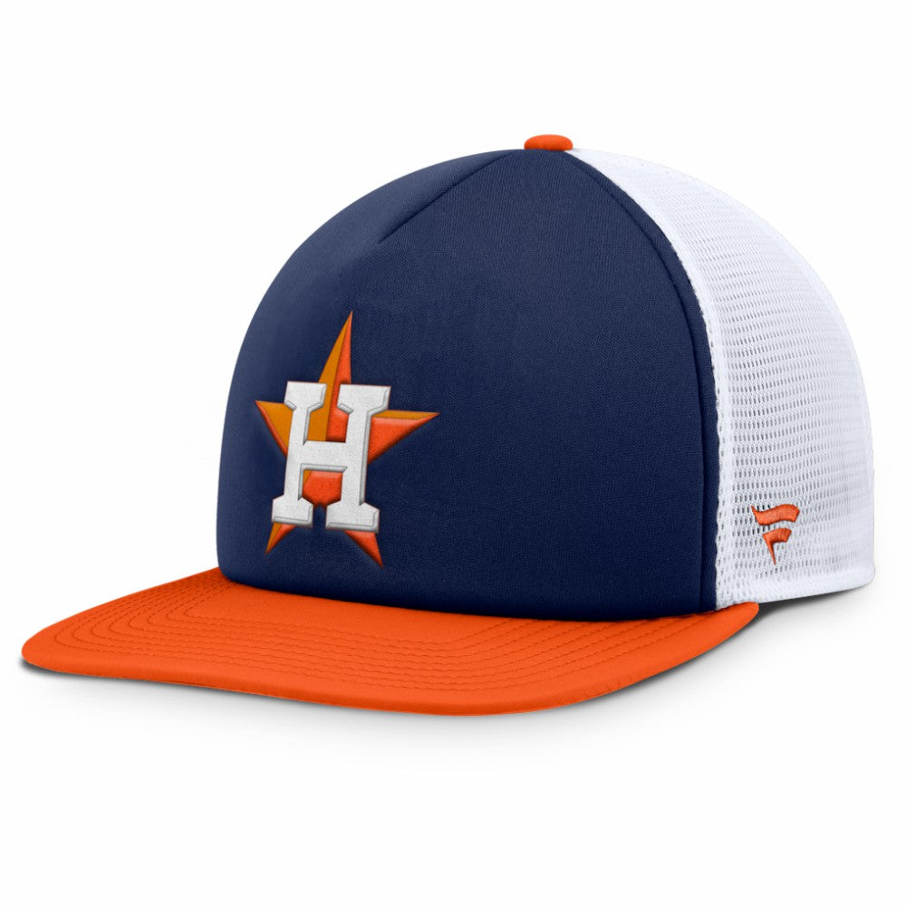 Houston Astros Fanatics Fundamental Foam Front Snapback Hat - MLB