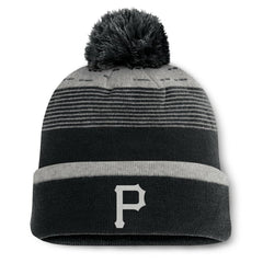 Pittsburgh Pirates Fanatics Fundamental Gradient Cuffed Knit Hat with Pom - MLB