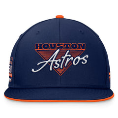 Houston Astros Fanatics Fundamental Tri-Script Fitted Hat - MLB