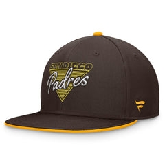 San Diego Padres Fanatics Fundamental Tri-Script Fitted Hat - MLB