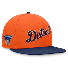 Detroit Tigers Fanatics Fundamental Two-Tone Fitted Hat - MLB
