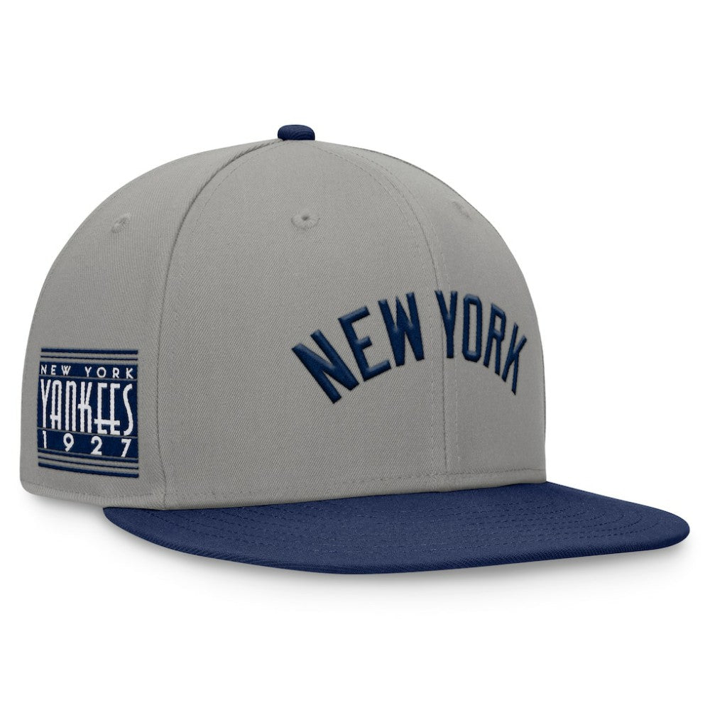 New York Yankees Fanatics Fundamental Two-Tone Fitted Hat - MLB