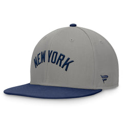 New York Yankees Fanatics Fundamental Two-Tone Fitted Hat - MLB