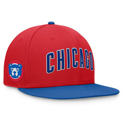 Chicago Cubs Fanatics Fundamental Two-Tone Fitted Hat - MLB