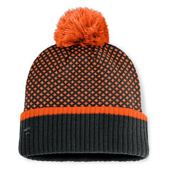 San Francisco Giants Fanatics Women's Fundamental Jacquard Cuffed Knit Hat with Pom - MLB