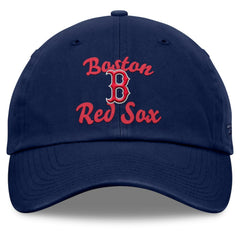 Boston Red Sox Fanatics Women's Fundamental Script Logo Adjustable Hat - MLB