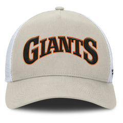San Francisco Giants Fanatics Heritage Light Khaki A-Frame Adjustable Hat - MLB