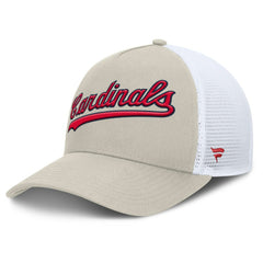 St. Louis Cardinals Fanatics Heritage Light Khaki A-Frame Adjustable Hat - MLB