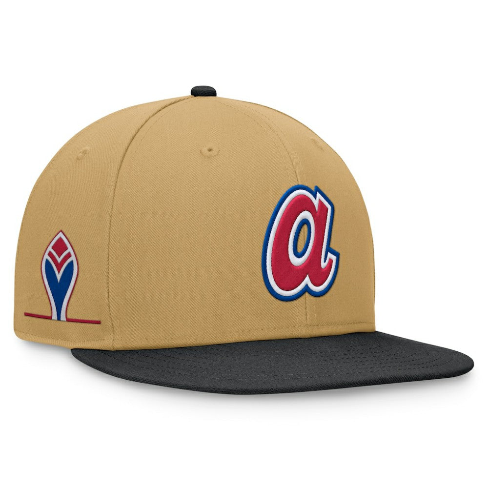 Atlanta Braves Fanatics Heritage Two-Tone Fitted Hat - MLB