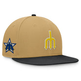 Seattle Mariners Fanatics Heritage Two-Tone Fitted Hat - MLB