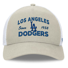 Los Angeles Dodgers Fanatics A-Frame Trucker Adjustable Hat - MLB