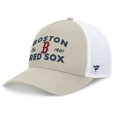 Boston Red Sox Fanatics A-Frame Trucker Adjustable Hat - MLB