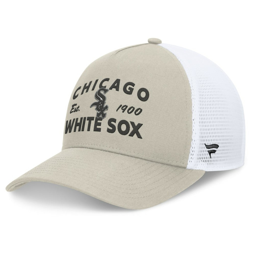 Chicago White Sox Fanatics A-Frame Trucker Adjustable Hat - MLB
