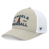 Los Angeles Angels Fanatics A-Frame Trucker Adjustable Hat - MLB