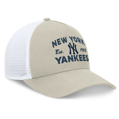 New York Yankees Fanatics A-Frame Trucker Adjustable Hat - MLB