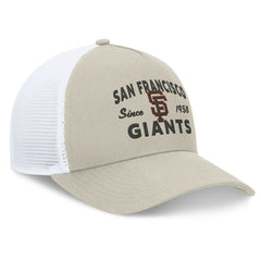 San Francisco Giants Fanatics A-Frame Trucker Adjustable Hat - MLB