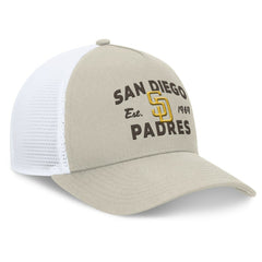 San Diego Padres Fanatics A-Frame Trucker Adjustable Hat - MLB