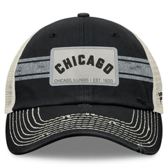 Chicago White Sox Fanatics Heritage Stripe Trucker Adjustable Hat - MLB