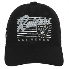 Las Vegas Raiders Youth Retro Wooly Adjustable Hat Black | NFL