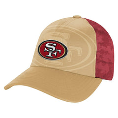 San Francisco 49ers Youth Combine Two-Tone Adjustable Hat Gold/Scarlet | NFL