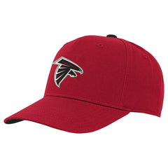 Atlanta Falcons Youth Team Pre-Curved Adjustable Hat Red | NFL