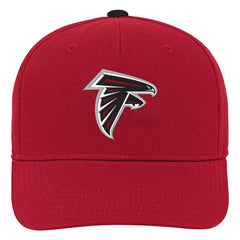 Atlanta Falcons Youth Team Pre-Curved Adjustable Hat Red | NFL